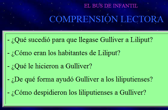 Con Mayúsculas: Guilliver en Liliput | Recurso educativo 34001