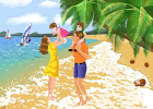 Puzzle Nivel 4: Playa | Recurso educativo 34322