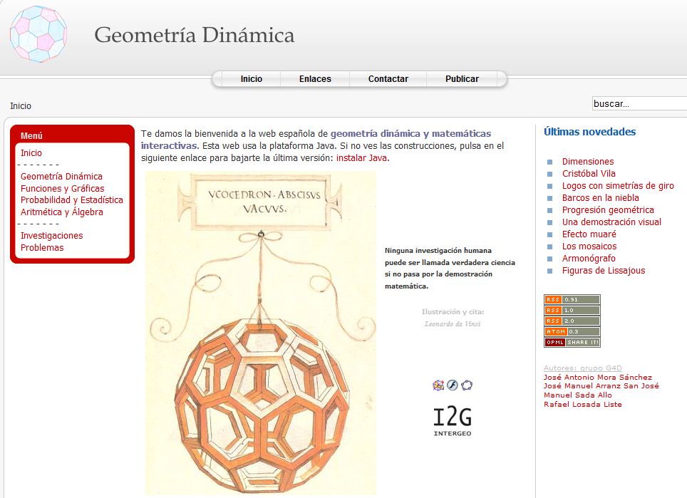 Geometría dinámica | Recurso educativo 37215