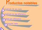 Productos notables | Recurso educativo 37329