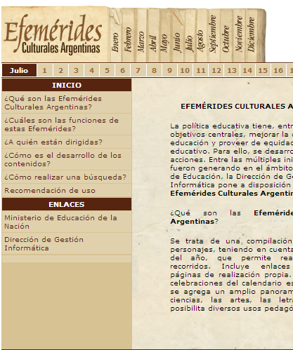 Efemérides culturales argentinas | Recurso educativo 37493