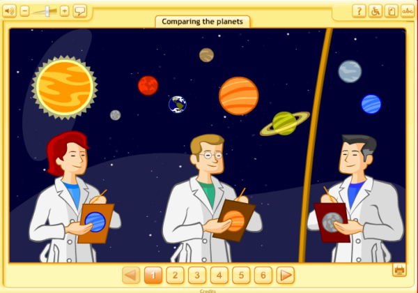 Comparing planets | Recurso educativo 38556