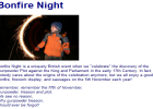 Bonfire night | Recurso educativo 39974
