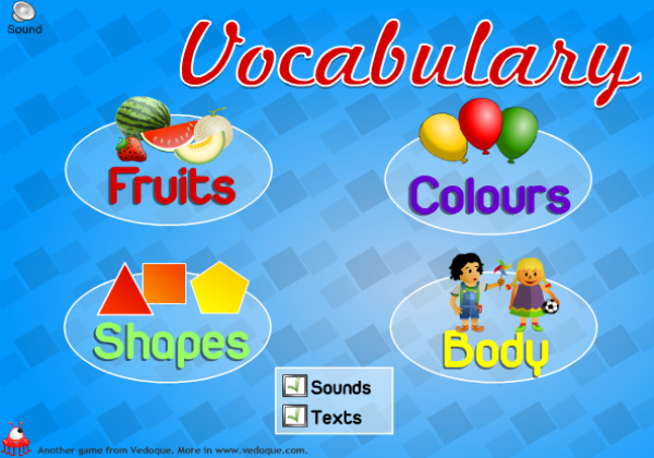 Vocabulary games | Recurso educativo 39989
