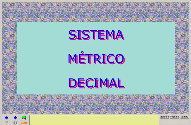 Sistema métrico decimal | Recurso educativo 40507