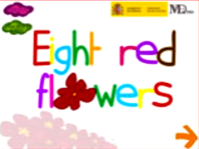 Eight red flowers | Recurso educativo 40705