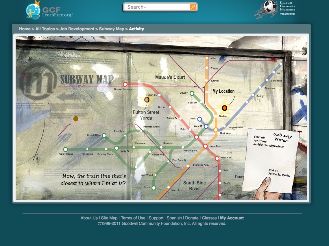 Subway Map | Recurso educativo 41483
