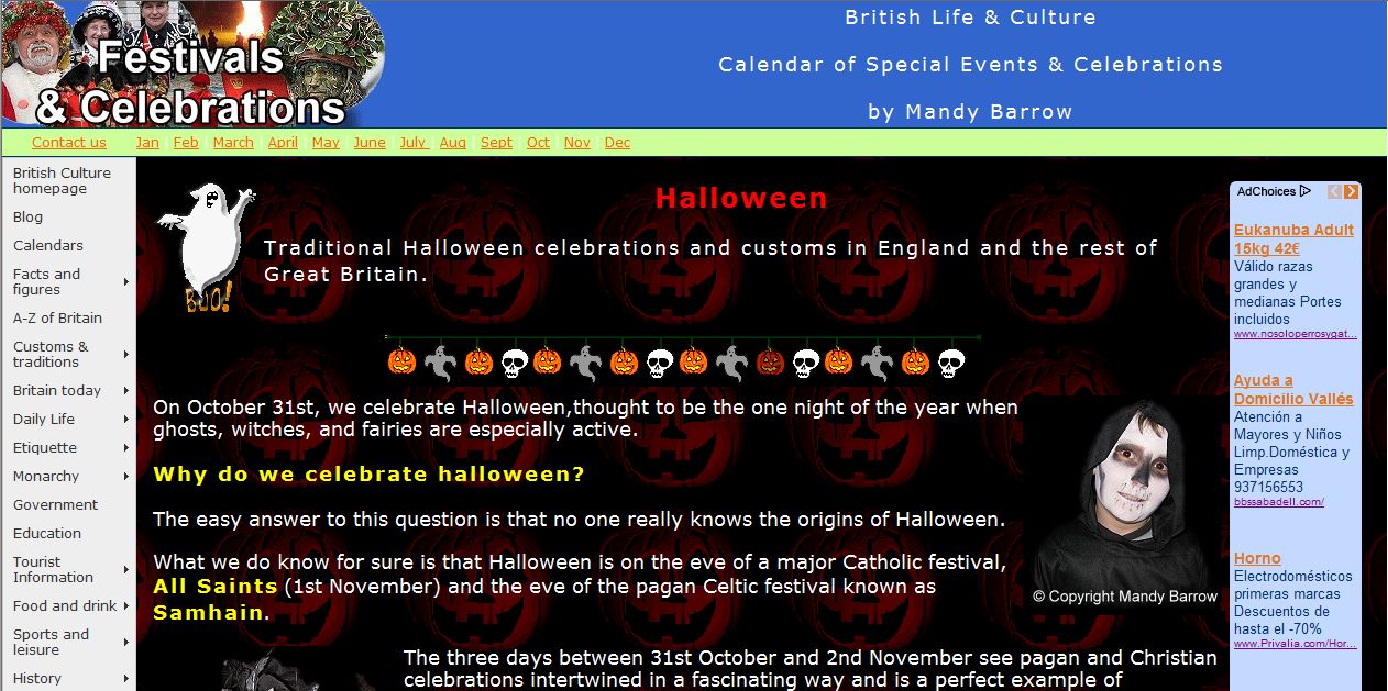 Halloween in England | Recurso educativo 42162