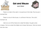 Cat and mouse | Recurso educativo 42830