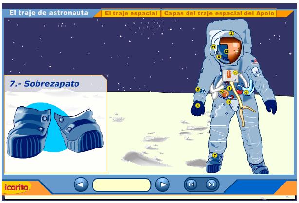 El traje de astronauta | Recurso educativo 43151
