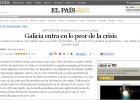 Galicia entra en lo peor de la crisis | Recurso educativo 44787