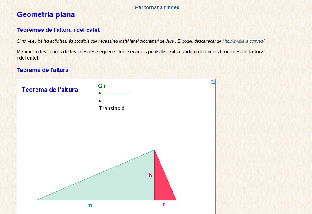 Teorema de l'altura | Recurso educativo 45814