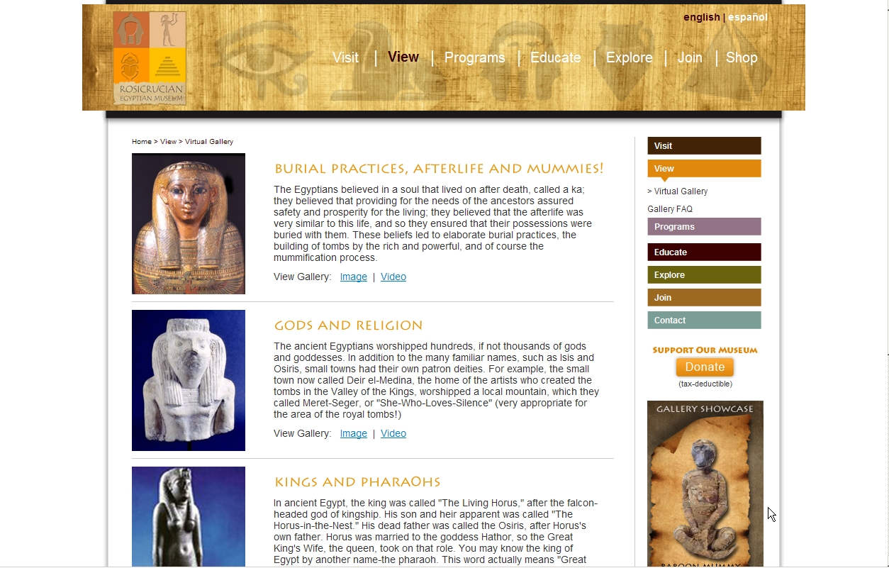 Arte y cultura egipcias | Recurso educativo 47269