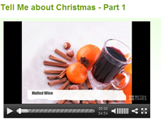 Tell me about Christmas - Part 1 | Recurso educativo 47446