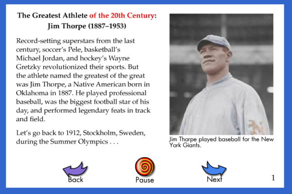 Story: American sport legend | Recurso educativo 47521
