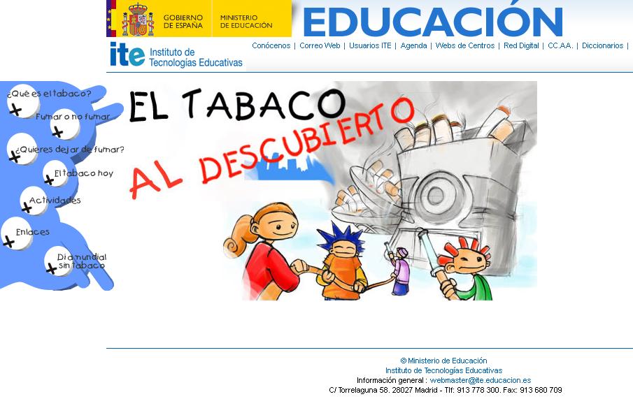 El tabaco al descubierto | Recurso educativo 47812