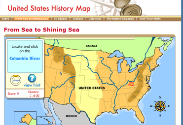 History Map: United States | Recurso educativo 50563