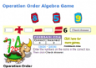 Game: Operation order algebra | Recurso educativo 52345