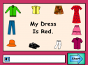 My dress is red | Recurso educativo 53660