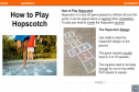 How to play hopscotch | Recurso educativo 54002