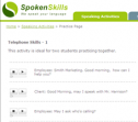 Telephone skills | Recurso educativo 57068