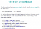 Lesson: First conditional | Recurso educativo 59950