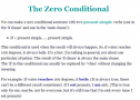 The zero conditional | Recurso educativo 61882