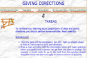 Webquest: Giving directions | Recurso educativo 10632