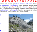 Geomorfología | Recurso educativo 15631