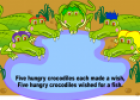 Story: Five hungry crocodiles | Recurso educativo 16922