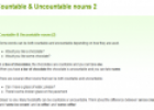 Countable & Uncountable nouns 2 | Recurso educativo 16998