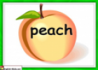 Fruit (flashcards) | Recurso educativo 18106