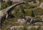 Un alosaurio ataca un diplodocus | Recurso educativo 22244