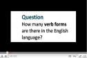 Video: Verb Forms and Verb Tenses | Recurso educativo 23743