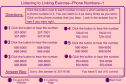 Listening to phone numbers (1) | Recurso educativo 24296
