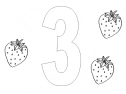 3 fresas | Recurso educativo 25864