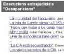 Ejecuciones extrajudiciales   "Desapariciones" | Recurso educativo 30131
