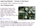 The Christmas Wars | Recurso educativo 62650