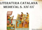 Literatura Catalana Medieval S. XIV-XV | Recurso educativo 64188