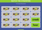 Match the synonyms | Recurso educativo 65942
