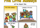 Five Little monkeys: Lesson plan | Recurso educativo 66502
