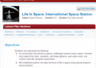 Life in space: International space station | Recurso educativo 69234