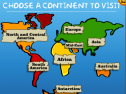 World continents | Recurso educativo 71463