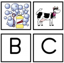 Matching alphabet words | Recurso educativo 76841