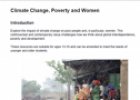Lesson plant: Climate change, poverty and women | Recurso educativo 77485