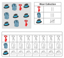 Clothes picture chart worksheet | Recurso educativo 79981