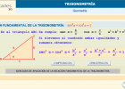 Razones trigonométricas de un ángulo agudo | Recurso educativo 90622