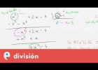 División de polinomios | Recurso educativo 107809