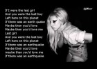 Ejercicio de listening con la canción Earthquake de Lady Gaga | Recurso educativo 123014