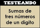 Sumas de tres números de un digito | Recurso educativo 353029